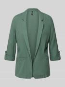 Vero Moda Loose Fit Kurzblazer aus Viskose-Leinen-Mix Modell 'JESMILO'...