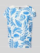 Vero Moda Relaxed Fit T-Shirt aus Lyocell-Mix Modell 'AVA' in Royal, G...