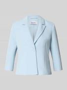 More & More Blazer mit Reverskragen und 3/4-Arm in Hellblau, Größe 34