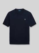 Polo Ralph Lauren Slim Fit T-Shirt aus reiner Baumwolle in Marine, Grö...