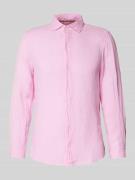 Superdry Regular Fit Leinenhemd mit Haifischkragen Modell 'Vacation' i...