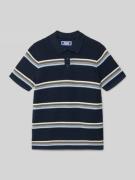 Jack & Jones Regular Fit Strick-Poloshirt Modell 'MAINE' in Marine, Gr...