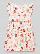 Happy Girls Kleid im Allover-Look in Hellrosa, Größe 104