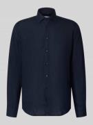 SEIDENSTICKER REGULAR FIT Regular Fit Business-Hemd aus Leinen mit Ken...