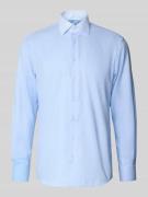 ETERNA Business-Hemd aus Baumwolle mit Kentkragen in Bleu, Größe 39