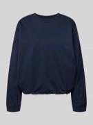 FREE/QUENT Sweatshirt mit Rundhalsausschnitt Modell 'Saida' in Marine,...
