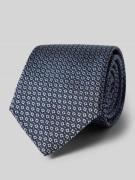 Blick Seidenkrawatte mit Strukturmuster (7,5 cm) in Bordeaux, Größe 1