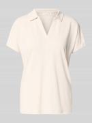 Christian Berg Woman Regular Fit Poloshirt aus Modal-Mix in Ecru, Größ...