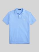 Polo Ralph Lauren Regular Fit Poloshirt aus reiner Baumwolle in Bleu, ...