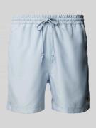 Carhartt Work In Progress Badehose mit Label-Stitching in Hellblau, Gr...