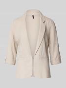 Vero Moda Loose Fit Kurzblazer aus Viskose-Leinen-Mix Modell 'JESMILO'...