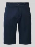 Tom Tailor Regular Fit Chinoshorts aus Baumwoll-Mix in Marine, Größe 3...