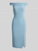 Lauren Ralph Lauren Eng anliegendes Cocktailkleid mit Carmen-Ausschnit...