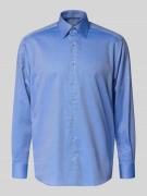 ETERNA Regular Fit Business-Hemd mit Kentkragen in Royal, Größe 40