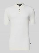JOOP! Collection Slim Fit Poloshirt in Strick-Optik Modell 'Vanceo' in...