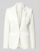 Jake*s Cocktail Slim Fit Blazer mit Paspeltaschen in Ecru, Größe 32