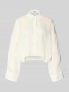 Drykorn Relaxed Fit Bluse mit verdeckter Knopfleiste Modell 'OSHIA' in...