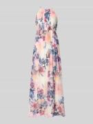 Jake*s Cocktail Maxikleid aus Chiffon im Allover-Look in Ecru, Größe 3...