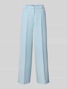 More & More Stoffhose mit Leistentaschen und Bügelfalte in Hellblau, G...