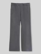 Marc O'Polo Cropped Wide Fit Culotte aus Lyocell-Leinen-Mix in Dunkelg...