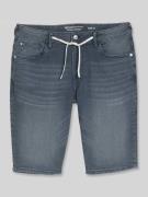 Tom Tailor Denim Regular Fit Jeansshorts aus Baumwoll-Mix in Jeansblau...