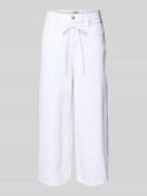 Only Regular Fit Culotte aus reiner Baumwolle Modell 'GIANNA' in Weiss...