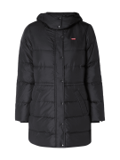 Levi's® Daunenjacke mit abnehmbarer Kapuze in Black, Größe XS