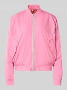 Frieda & Freddies Regular Fit Bomberjacke mit Stehkragen Modell 'Brook...