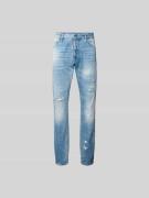 Dsquared2 Slim Fit Jeans im Used-Look in Jeansblau, Größe 48