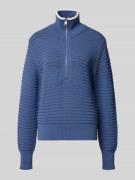 VARLEY Strickpullover mit Reißverschluss Modell 'morwenna' in Rauchbla...