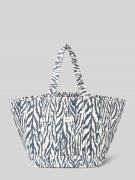 Barts Shopper im Allover-Look Modell 'JUNO' in Petrol, Größe 1