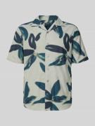OLYMP Level Five Casual Fit Freizeithemd im Allover-Look in Oliv, Größ...