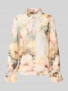 Soyaconcept Regular Fit Bluse mit Rüschen Modell 'CARMEN' in Mint, Grö...