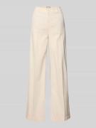 SEDUCTIVE Hose mit Bügelfalten und Eingrifftaschen in Beige, Größe 32