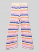 s.Oliver RED LABEL Regular Fit Strickhose aus Baumwoll-Mix in Lavender...