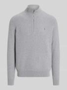 Polo Ralph Lauren Regular Fit Troyer aus Baumwoll-Mix mit Logo-Stitchi...