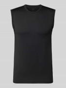 Mey Muskelshirt aus Modal-Mix mit Rundhalsausschnitt in Black, Größe L