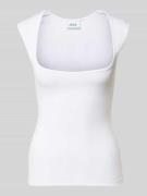 JJXX Top mit Karree-Ausschnitt Modell 'ISABELLA GIGI' in Weiss, Größe ...
