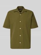 Tommy Hilfiger Relaxed Fit Freizeithemd aus Seersucker-Material in Kha...