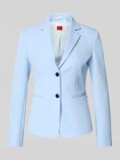 HUGO Regular Fit Kurzblazer in Hellblau, Größe 32