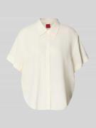 HUGO Loose Fit Kurzarmblusen aus Leinen-Viskose-Mix Modell 'ENCANTADA'...