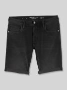 Tom Tailor Denim Slim Fit Jeansshorts aus Baumwoll-Mix Modell 'TTPIERS...