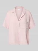 Jake*s Casual Relaxed Fit Pyjama-Oberteil mit Brusttasche in Hellrosa,...