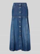 Guess Maxirock aus Lyocell-Mix in Denim-Optik Modell 'Nidia' in Jeansb...