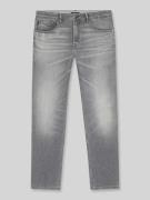 BOSS Orange Regular Fit Jeans aus Baumwoll-Mix Modell "REMAINE" in Hel...