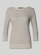 Windsor Regular Fit Longsleeve aus Lyocell-Mix in Dunkelbraun, Größe 3...