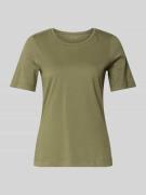 Christian Berg Woman T-Shirt mit Rundhalsausschnitt in Oliv, Größe L