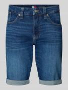 Tommy Jeans Regular Fit Jeansshorts aus Baumwoll-Mix Modell 'RONNIE' i...