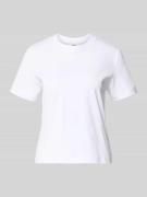 s.Oliver RED LABEL Boxy Fit T-Shirt aus reiner Baumwolle in Weiss, Grö...