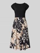 Betty Barclay Midikleid im 2-in-1-Look in Black, Größe 36